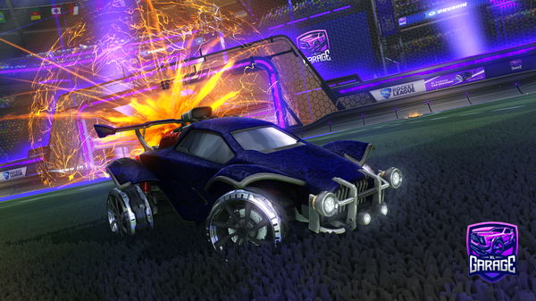 A Rocket League car design from CryptoxXD