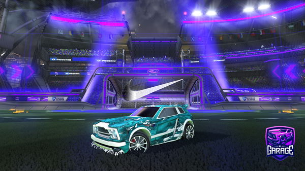 A Rocket League car design from Magnetikas8