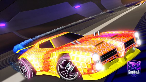 A Rocket League car design from FireDusty