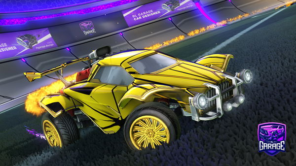 A Rocket League car design from TTVdotdot