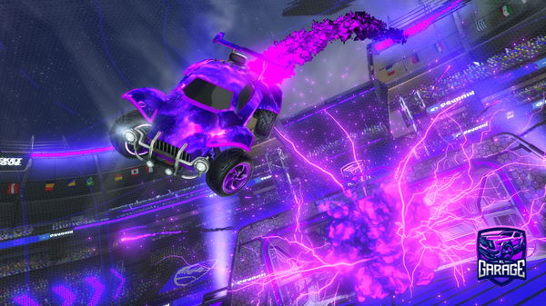 A Rocket League car design from FusionVoltage