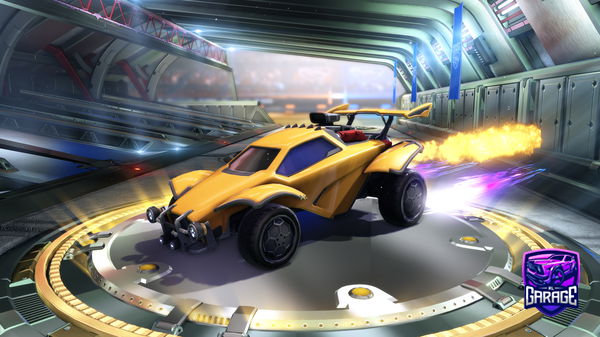 A Rocket League car design from hassngym