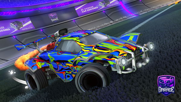 A Rocket League car design from sardyn82