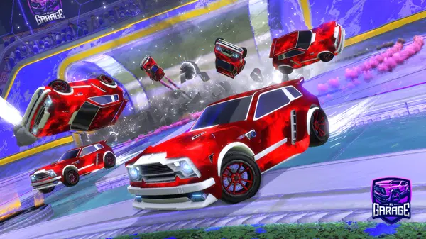 A Rocket League car design from Panini_Au_Jambon