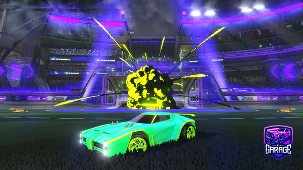 A Rocket League car design from GBTzombie