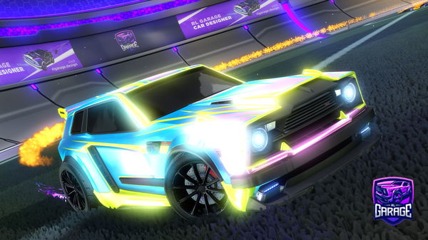 A Rocket League car design from xDevon27