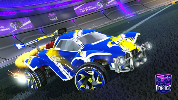 A Rocket League car design from squeak1234