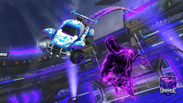 A Rocket League car design from RJTENTACION