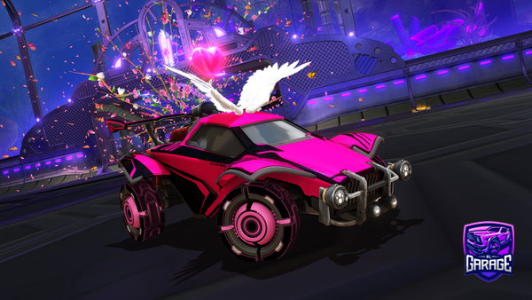 A Rocket League car design from WynterLily
