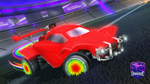 A Rocket League car design from PantherRosko