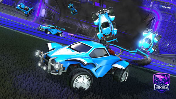 A Rocket League car design from speedymenk