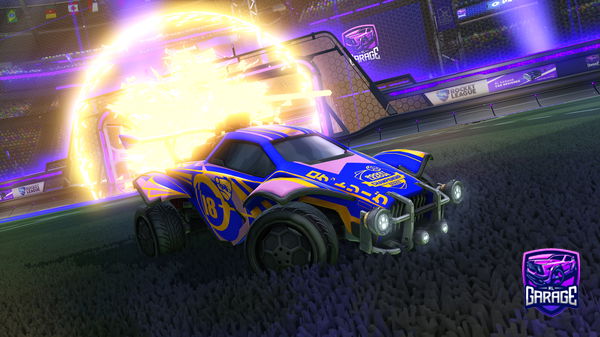 A Rocket League car design from Carnama