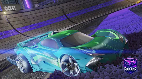 A Rocket League car design from irosario78