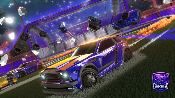 A Rocket League car design from Hooikaika