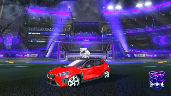 A Rocket League car design from Mazda3