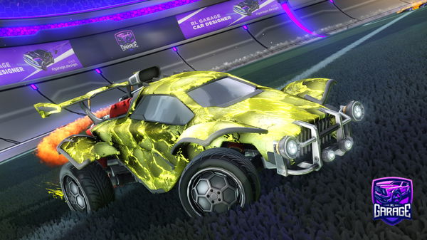 A Rocket League car design from Friendly_Velja