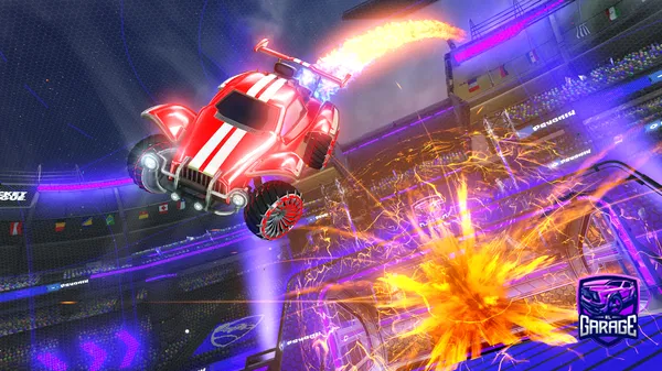 A Rocket League car design from spaz9