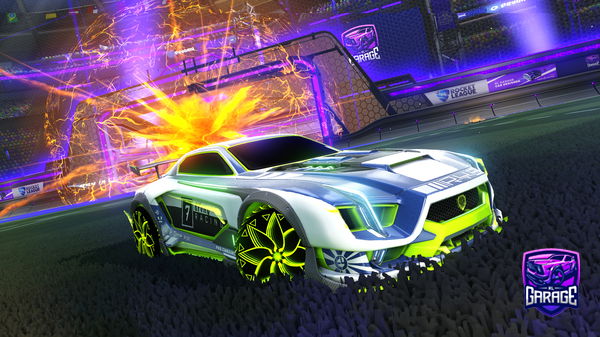 A Rocket League car design from swaggYYoga