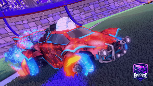 A Rocket League car design from tyty001