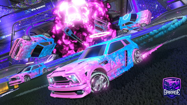 A Rocket League car design from BlackJoe13