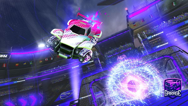 A Rocket League car design from HVLLXW