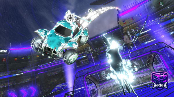 A Rocket League car design from Flxmes214