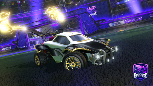 A Rocket League car design from BoundBiscuit