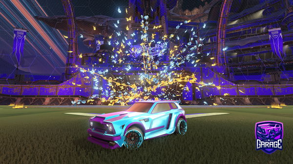 A Rocket League car design from soulsilver