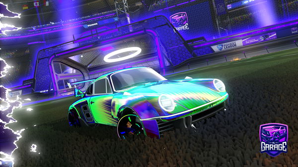 A Rocket League car design from YoYo-Plat