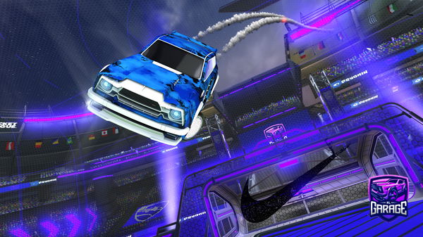 A Rocket League car design from BaThroOmMat