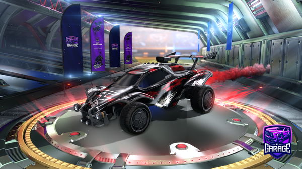 A Rocket League car design from V1P3RZ