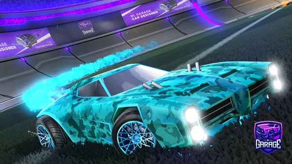 A Rocket League car design from zaddation