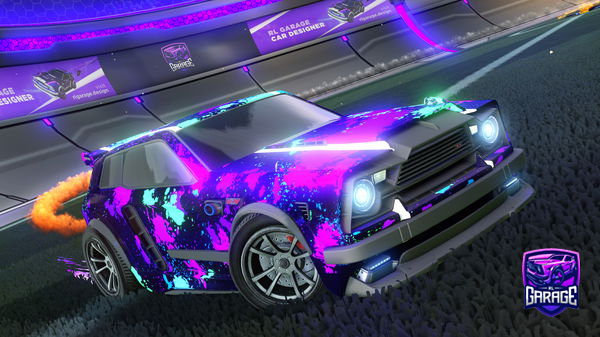 A Rocket League car design from GG_RlCS