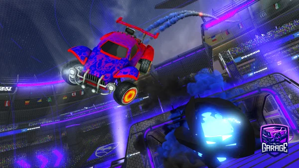 A Rocket League car design from Hxllxw