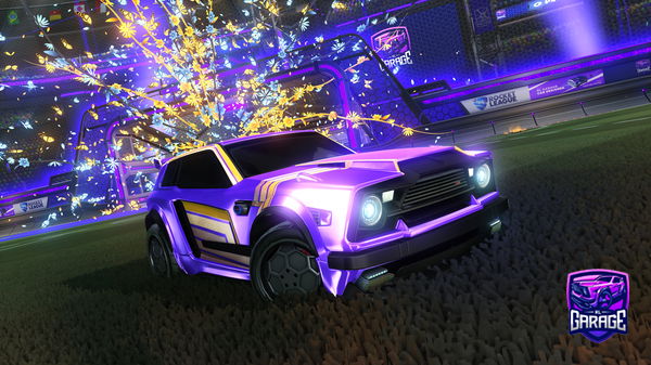 A Rocket League car design from SwissPaz