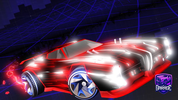 A Rocket League car design from spoofy14