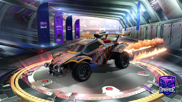 A Rocket League car design from ktoto335