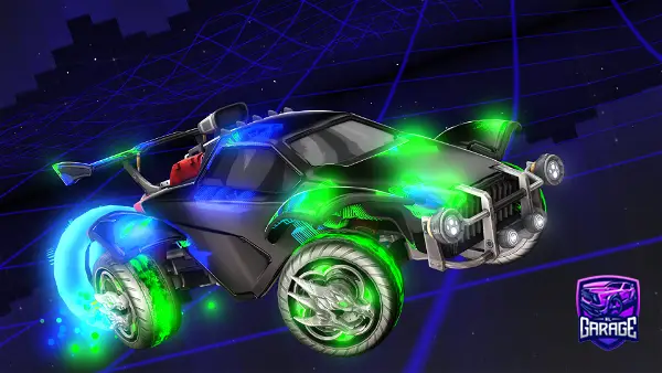A Rocket League car design from Isis_spices