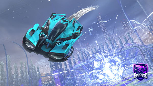 A Rocket League car design from FullWarrior