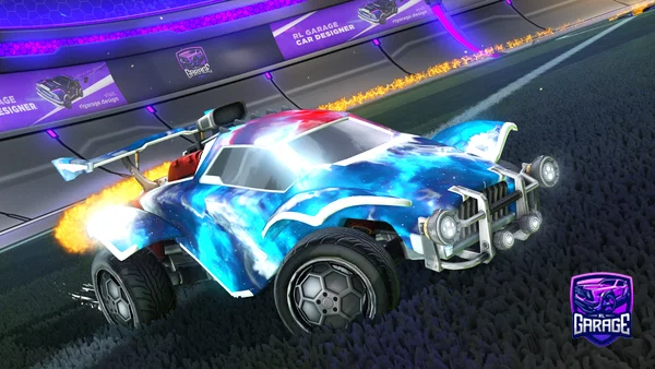 A Rocket League car design from jannike