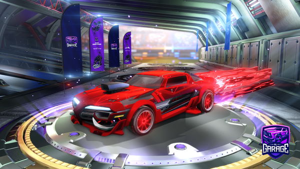 A Rocket League car design from DarkNecroz