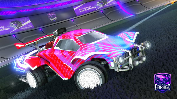 A Rocket League car design from daddydolf