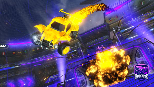 A Rocket League car design from Rochixdf