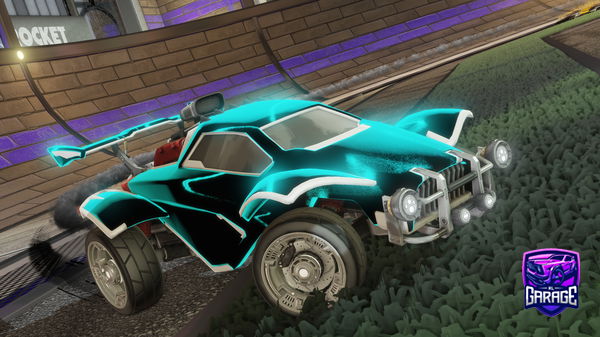 A Rocket League car design from Wack_