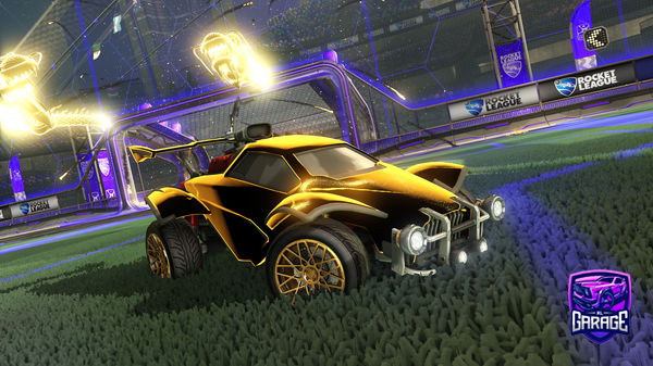 A Rocket League car design from Sonkly