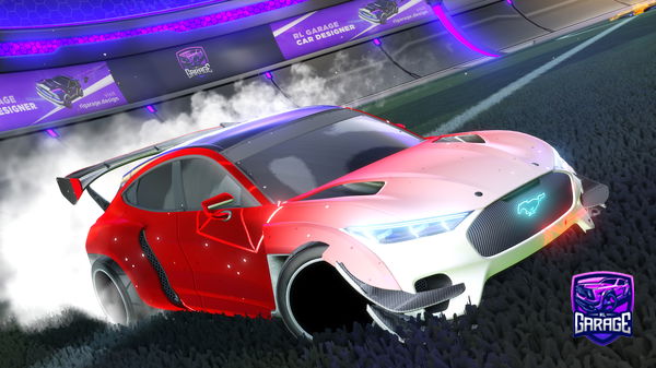 A Rocket League car design from PiGN