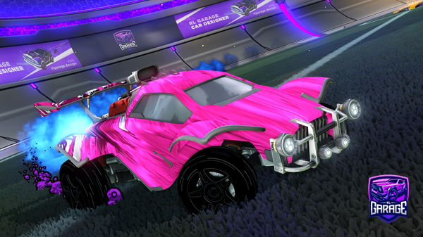 A Rocket League car design from NInja247tg