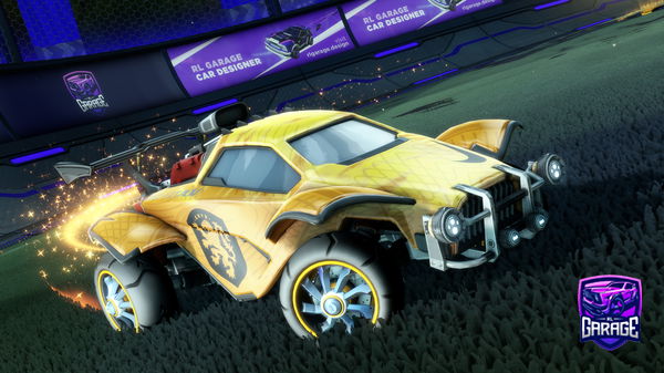 A Rocket League car design from JayPlayz_LoL