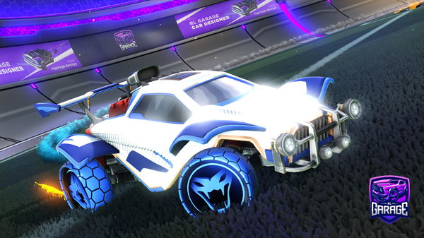 A Rocket League car design from PwrRJSB