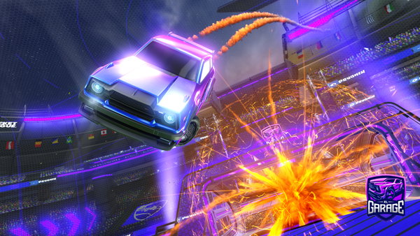 A Rocket League car design from kafuu22222